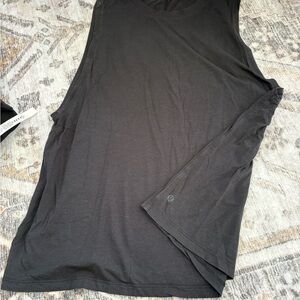Women’s Black Lululemon All Yours Boyfriend Tank Size 12
